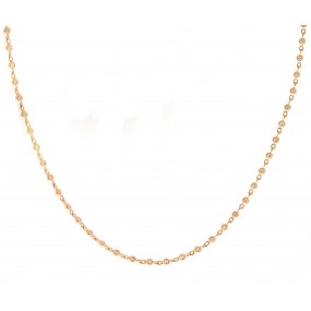 18kt Rose Gold Diamond-by-the-inch Necklace